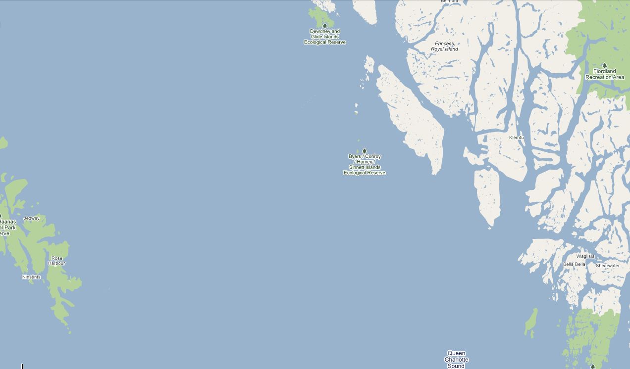 Carte 5, étapes Ard millan bay, Klemtu, Rose harbour, Anthony island RE_09_colbrit_carte_15.jpg